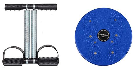 Buy Rioff tummy trimmer and twister Heavy Duty combo pack 2 Online at ...