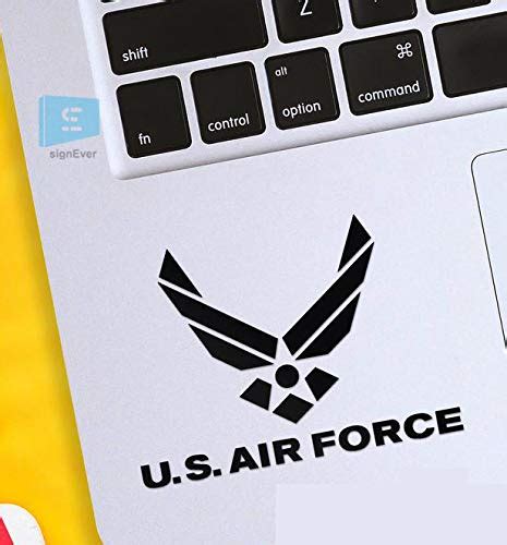 SIGN EVER Us Air Force Stylish Logo Laptop Trackpad Stickers for All ...
