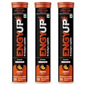 ENGYUP NAC Supplement 600mg | Respiratory & Detox Lungs Health ...