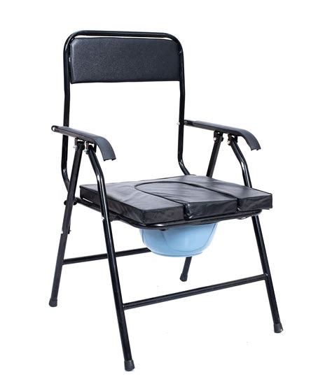 IRIS Handicapped Potty Chair Anti-Slip Handrails Rugged and Durable ...