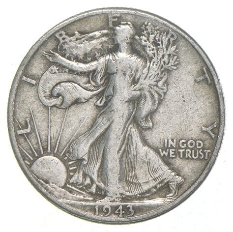 1943-D Walking Liberty 90% Silver US Half Dollar | Property Room