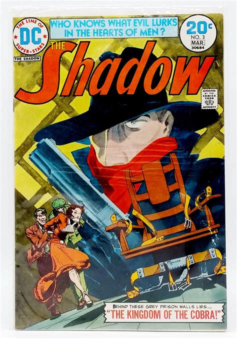 DC The Shadow Comic Book No. 3 March 1973 The Kingdom of the Cobra ...
