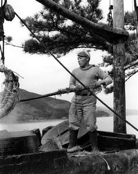 50年代，日本渔民 - 派谷照片修复翻新上色