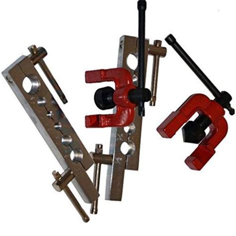 DIY Crafts Flaring Tools Set Tubing Pipe Dies Sizes Angle Eccentric ...