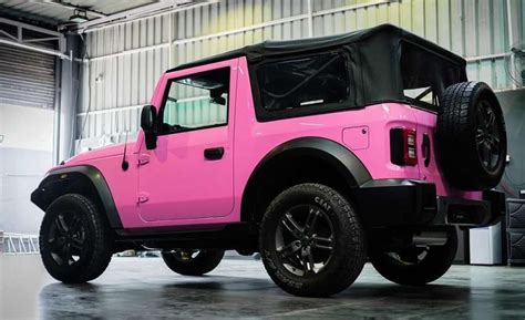 What’s Your Take On The ‘Barbie Edition’ Mahindra Thar? » Car Blog India