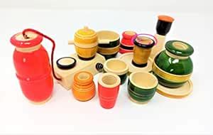 Buy A&A Kreative BoxWooden Kitchen Play Set Kids Room Decor Gifting ...