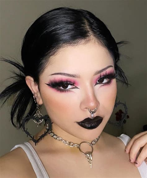 alt valentines makeup