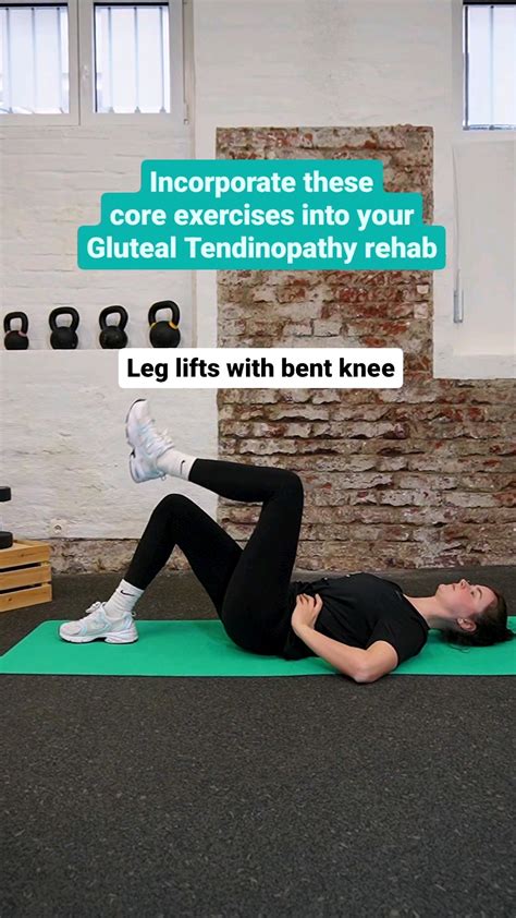 Beginner friendly core exercises for Gluteal Tendinopathy #running #glutealtendinopathy # ...