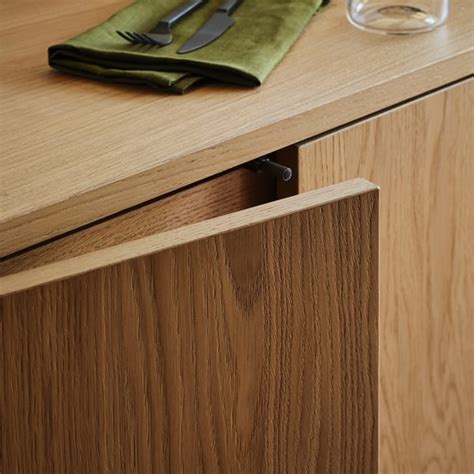 STOCKHOLM 2025 sideboard, oak veneer, 161x42x83 cm (631/4x161/2x323/4 ...