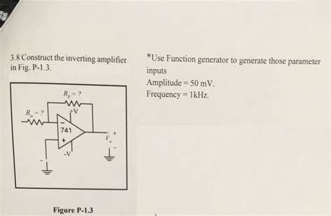 Image result for Function Generator in Inverting Amplifier