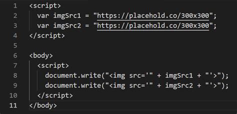 Image result for Using JavaScript Variables in HTML