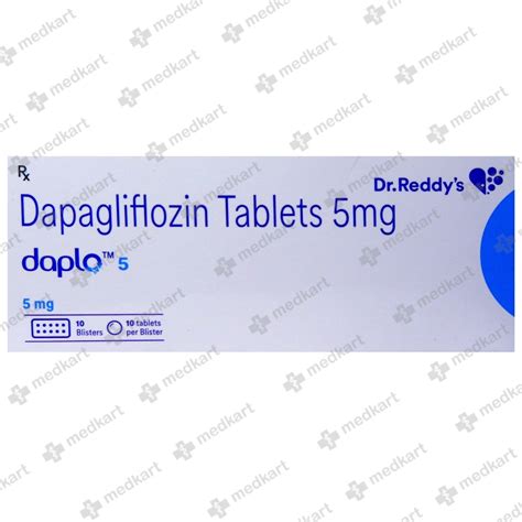 DAPLO 5MG TABLET 10'S, Price, Composition & Generic Alternatives - Medkart