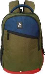 Mike College Backpack 20 L Laptop Backpack Green - Price in India ...
