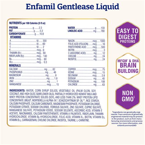 Enfamil NeuroPro Gentlease Baby Formula, Brain and Immune Support with ...
