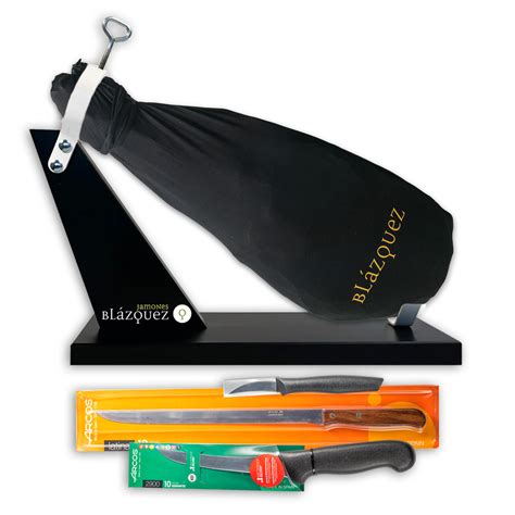 Blazquez 50% Iberico Grass-Fed Shoulder Bone-In(Including Ham Holder ...