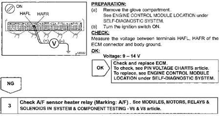 Image result for 2003 Toyota Avalon O2 Sensor Code