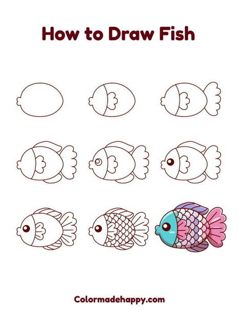 Image result for Very Simple Fish Drawing