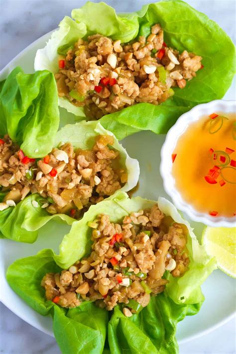 Easy Chicken Lettuce Wraps Recipe