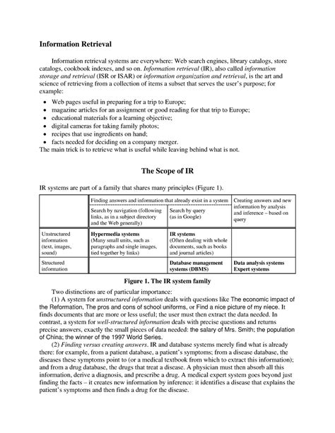 Drug information retriaval and storage - Information Retrieval ...