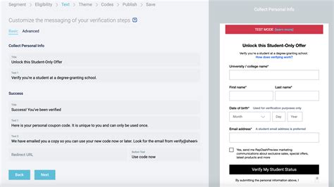 Designing a program – SheerID Help Center
