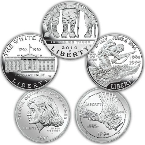 The Complete Set of West Point Mint Commemorative Silver Dollars