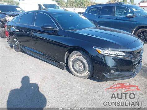 2022 Honda Accord SPORT 2.0T Gasoline - 1HGCV2F32NA017865