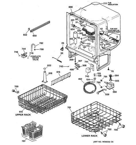 Assembly View for BODY PARTS | GSD3800G00WW