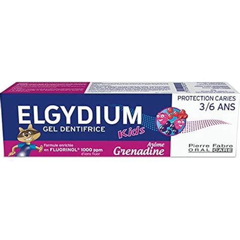 Buy Elgydium Kids Gel Toothpaste, 3-6 years, 50ml, Red Berries Online ...