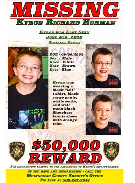 Kyron Horman’s disappearance remains unsolved after 11 years | KOIN.com