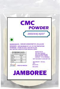 JAMBOREE CMC Powder for Fondant and Gum Paste Cooking Food Baking 100g ...