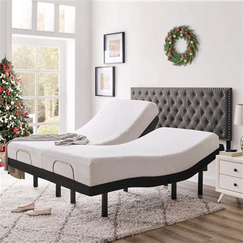 Rimdoc Adjustable Bed Frame, Adjustable Bed Base Split King India | Ubuy
