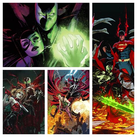 DC Comics reveal DC team ups via Spawn-themed variant covers • AIPT