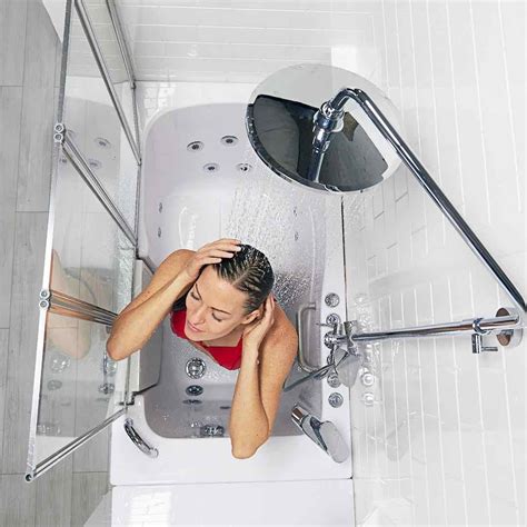 Walk-In Tub Shower Unit 的图像结果