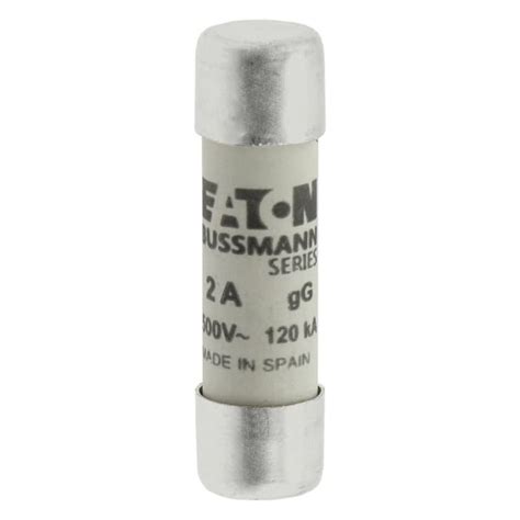 C10G2 Eaton | Eaton 2A Ceramic Cartridge Fuse, 10 x 38mm | 489-4405 | RS