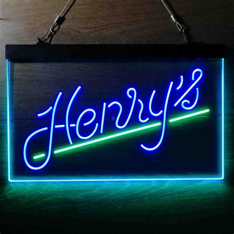 Henry Weinhard Root Beer Home Bar Neon Light LED Sign | Home Bar Gift