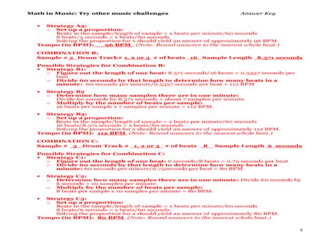 Image result for Music Math Lesson