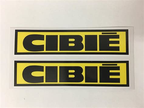 Buy 2 Cibie Yellow Badge Die Cut Decal Online at Lowest Price in Ubuy ...