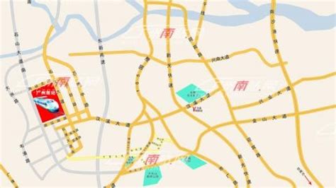 广州南站地图 - 广州本地宝交通频道