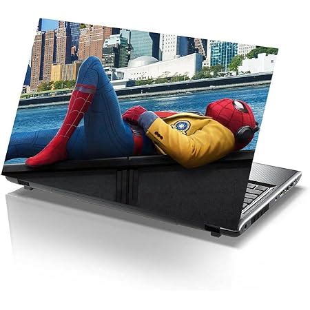 PIXELARTZ Laptop Skins Spiderman Homecoming 15.6 Inches Laptop Skins ...