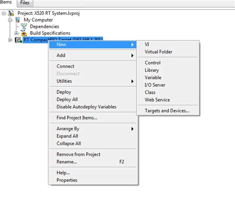 Image result for LabVIEW Menu