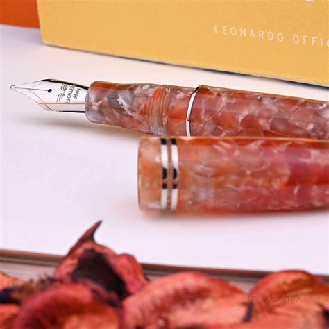 Leonardo Furore Zenzero Ginger CT Fountain Pen | Shop Online| Leonardo ...