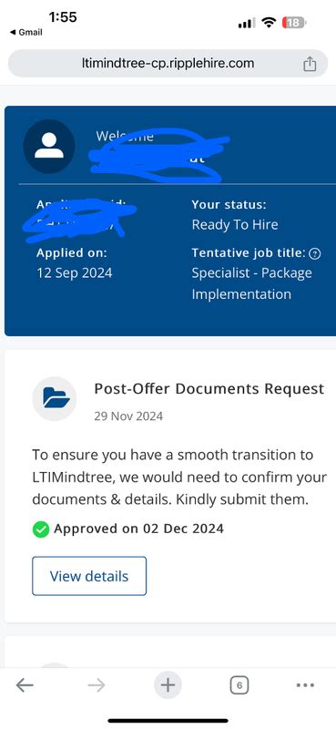 What is this “ready to hire“ status I already received offer letter and ...