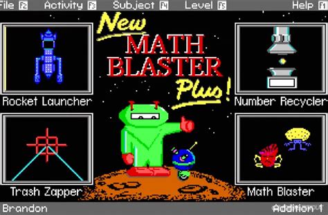 Math Blaster PC 的图像结果