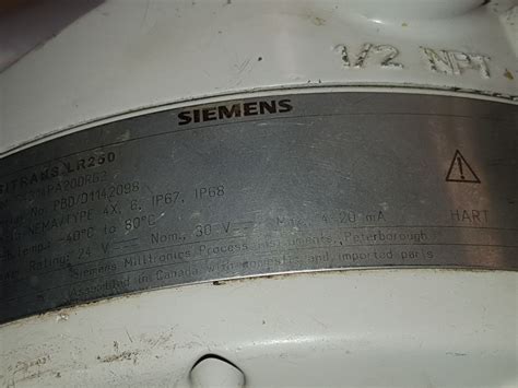 Siemens Sitrans Lr250 Radar Level Sensor Transmitter – Aeliya Marine Tech