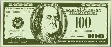 Hundred Dollar Bill Clip Art