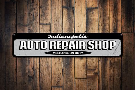 Repair Shop Sign 的图像结果