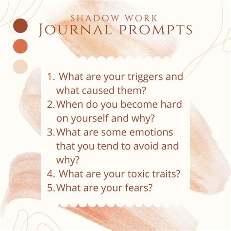 Image result for Shadow Work Addiction Journal Prompts