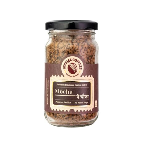 Impulse Coffees Mocha Pe Chauka Instant Coffee Powder | Premium Rich ...