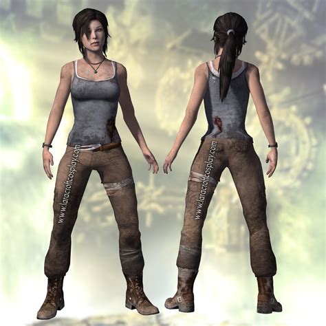 Lara Croft Tomb Raider Costume Pants