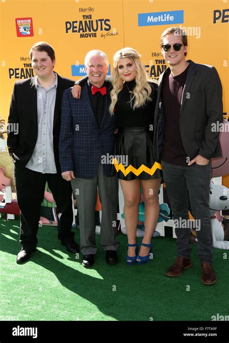 Premiere of 'The Peanuts Movie' - Arrivals Featuring: Meghan Trainor ...